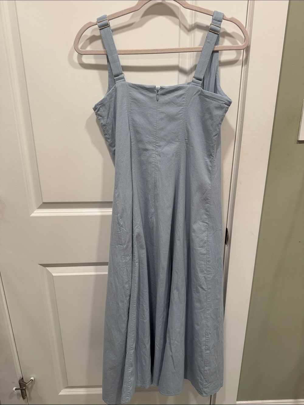 NWT Abercrombie Blue Dress Size M - Picture 6 of 6